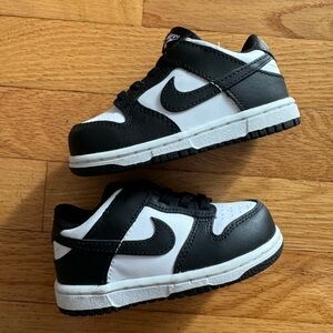 Nike Black and White Retro Sneakers
